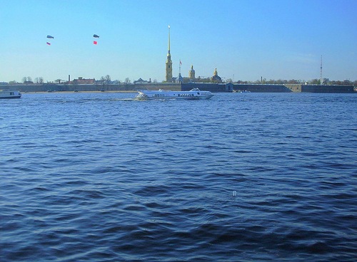 Красивые виды Санкт-Петербурга. Большая Нева