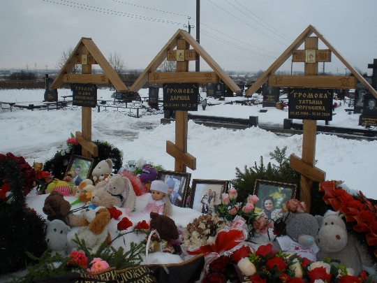 Где похоронили семью Громовых