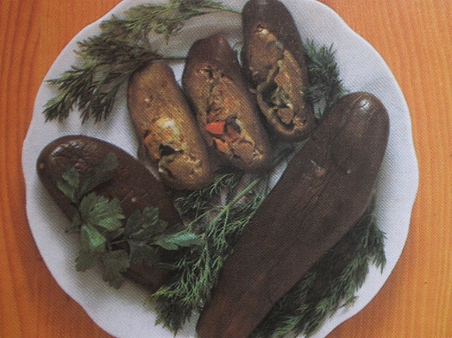 Рецепты из баклажан:соленые баклажаны, шницель из баклажанов