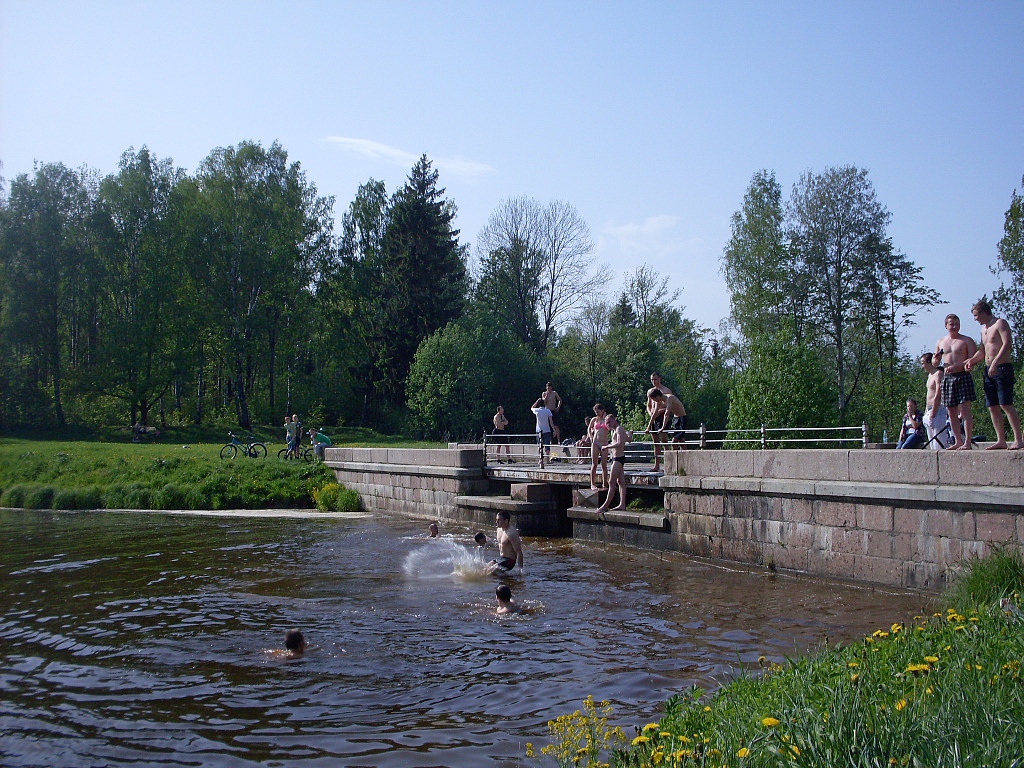 Ламской пруд в Александровском парке г. Пушкин