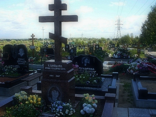Захоронения Кузьминское кладбище